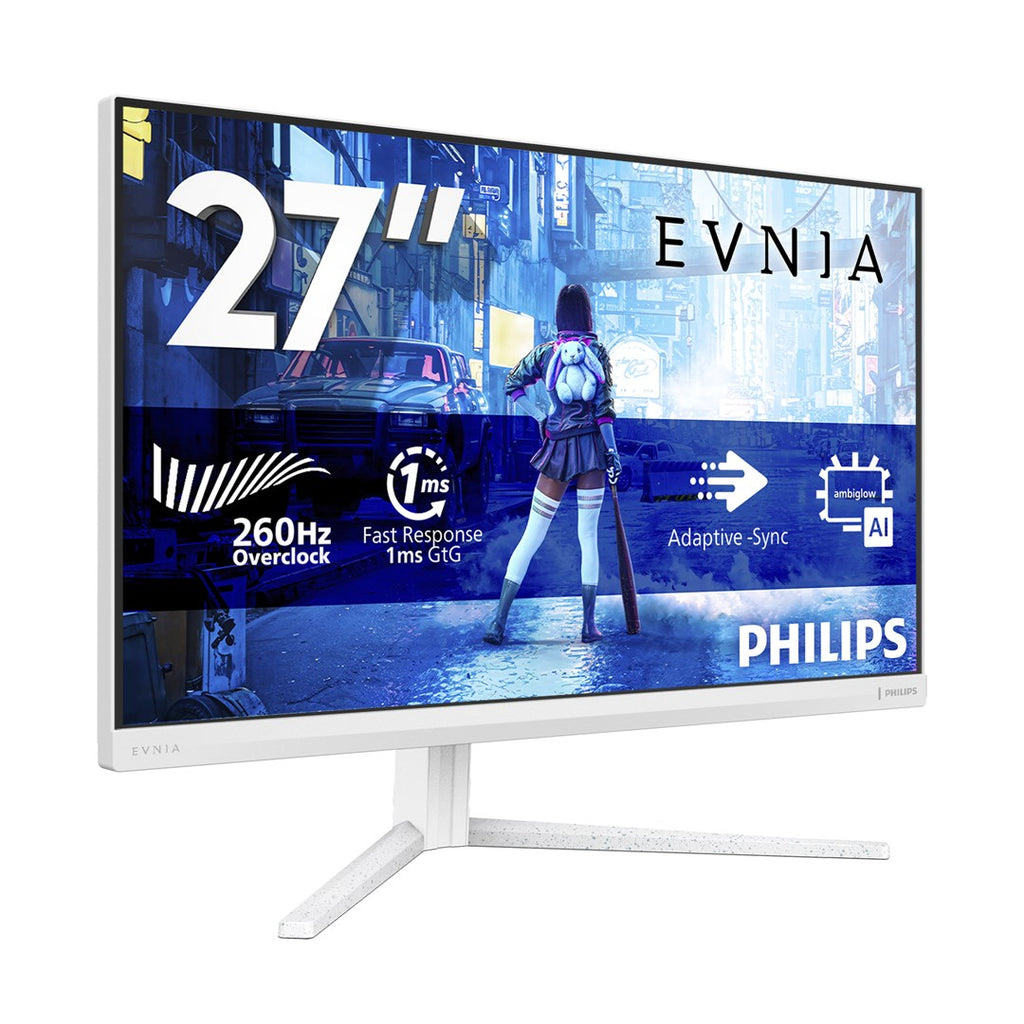 Philips Evnia 5000 27M2N5201P/00 Monitor 27" Full HD 1920x1080 LCD White Gaming