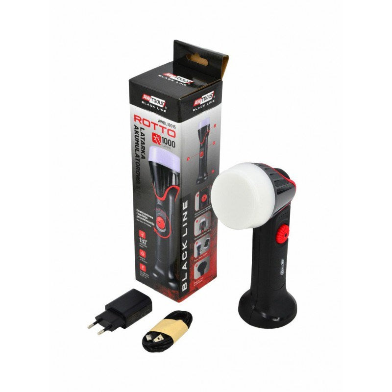 AWTOOLS Workshop Flashlight 1000 Lumens AWBL18015