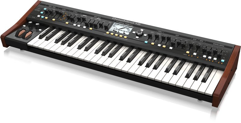 Behringer DEEPMIND 12 Analog Synthesizer - 49 Keys, 12-Voice Polyphony - USB, MIDI