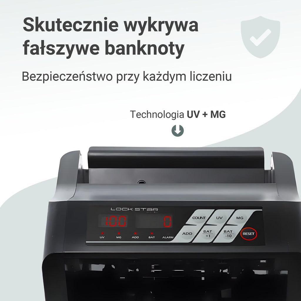 Extralink LockStar MG X-300 Banknote Counter