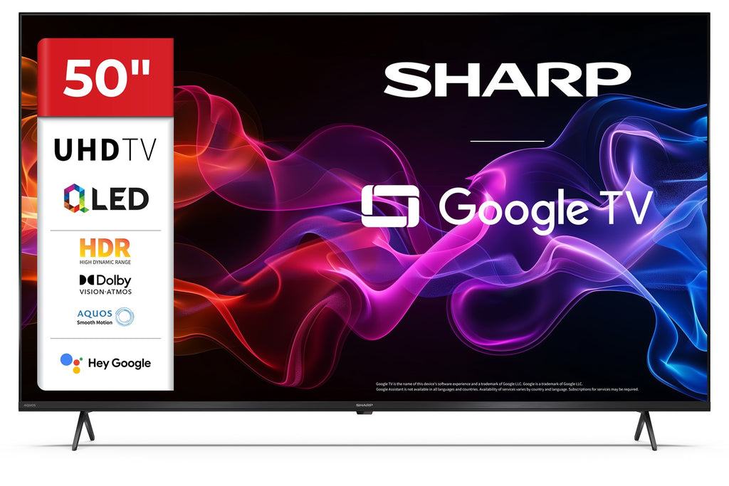 SHARP TV 50" 4K Ultra HD Smart TV Google TV 50HP5265E