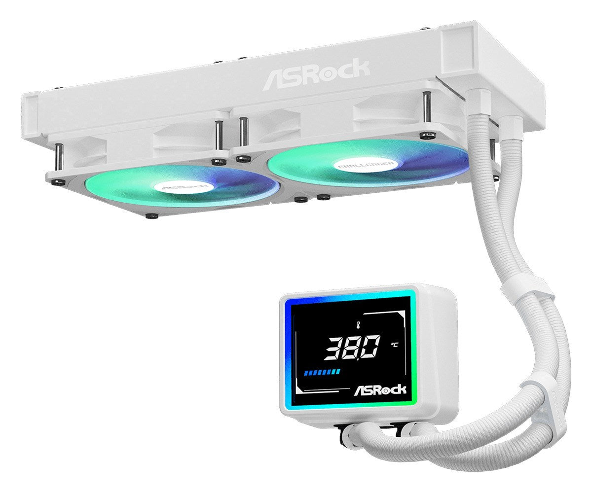 Smart Digital Display with ARGB Lighting - Real-time CPU Temp, Frequency, Fan Speed 3-Zoll-Digitaldisplay