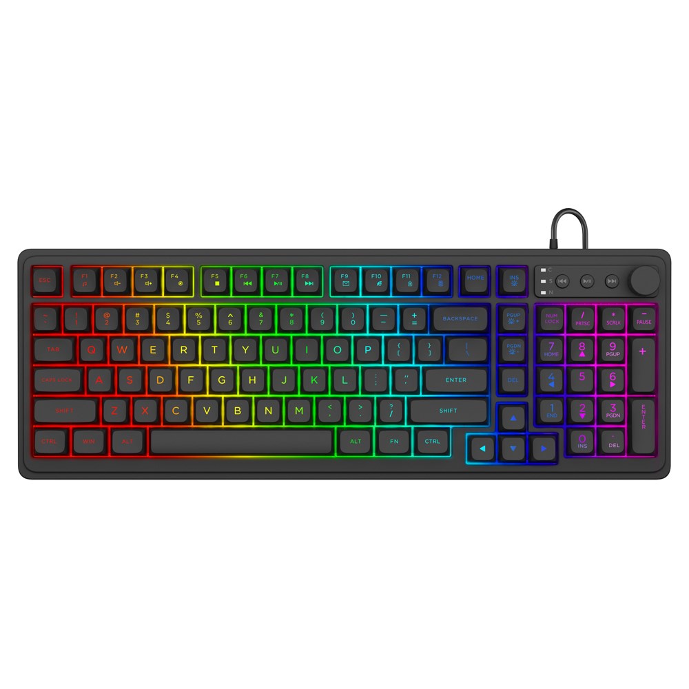 Savio Galaxis Gaming Keyboard USB QWERTY US Black