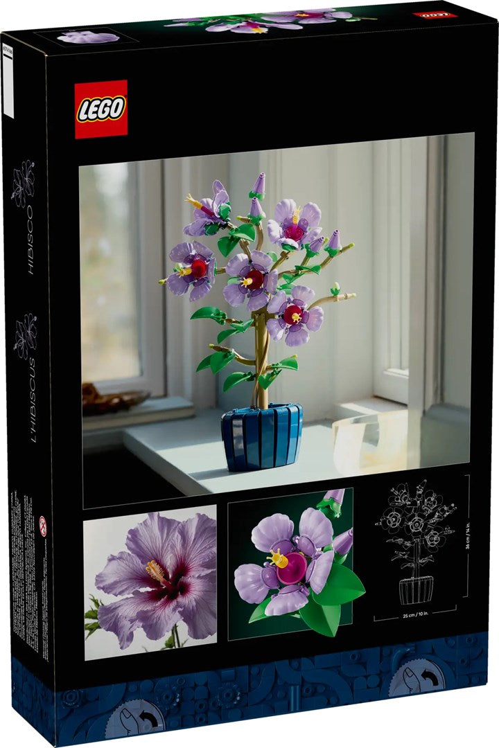 LEGO BOTANICALS Hibiscus 10372 - Building Set for Adults
