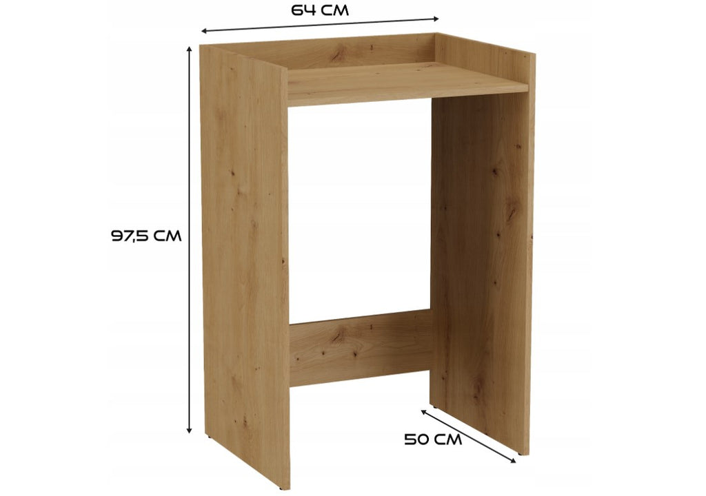POLA NP ARTISAN Washing Machine Cabinet - Artisan Oak - Model: POLA NP