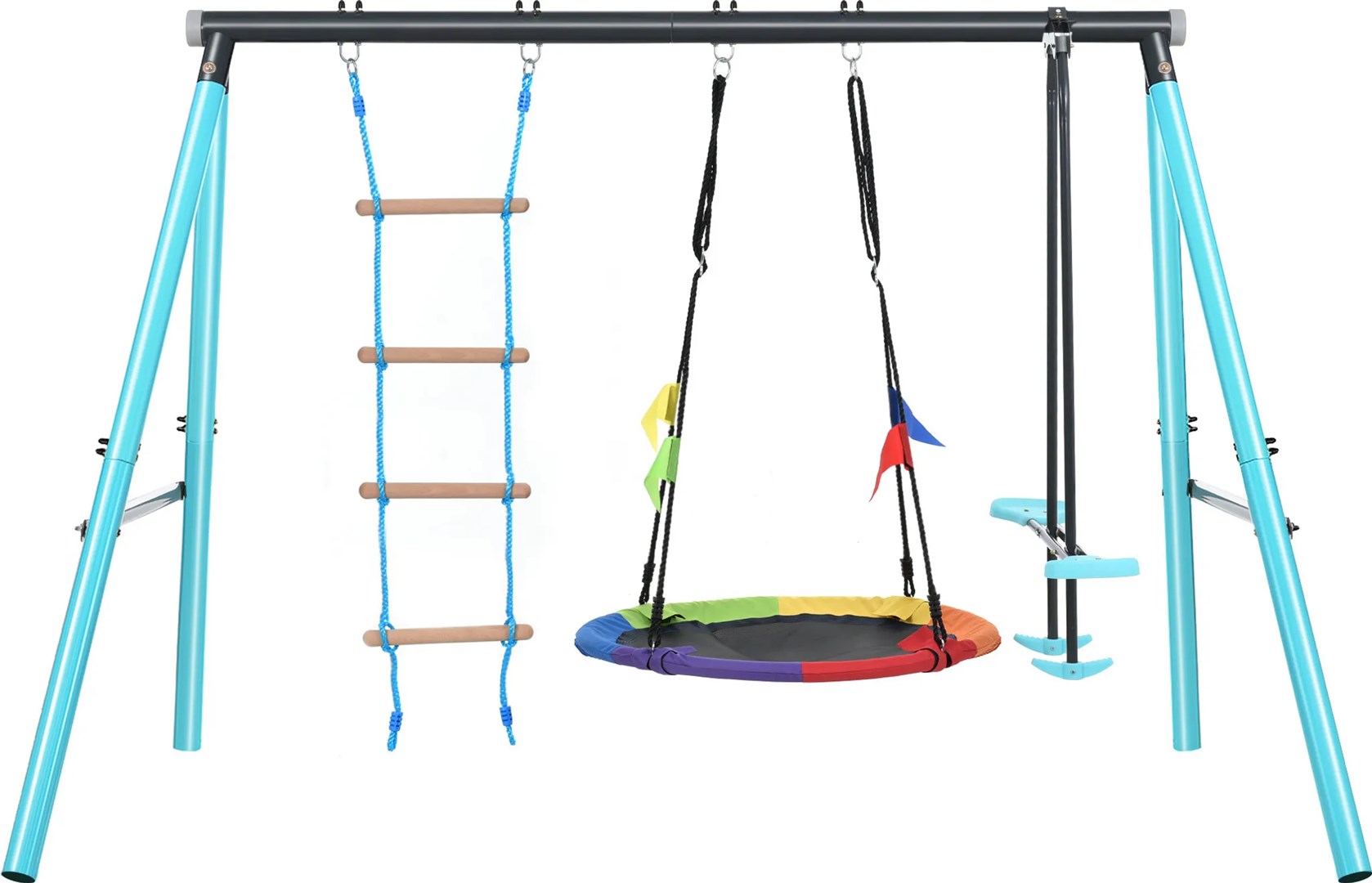 Schwarzwald Frame Swing Nest Swing 100 cm Diameter for Children