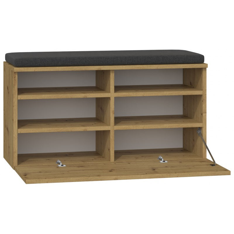 Topeshop RIVA Shoe Cabinet Closed Artisan Oak