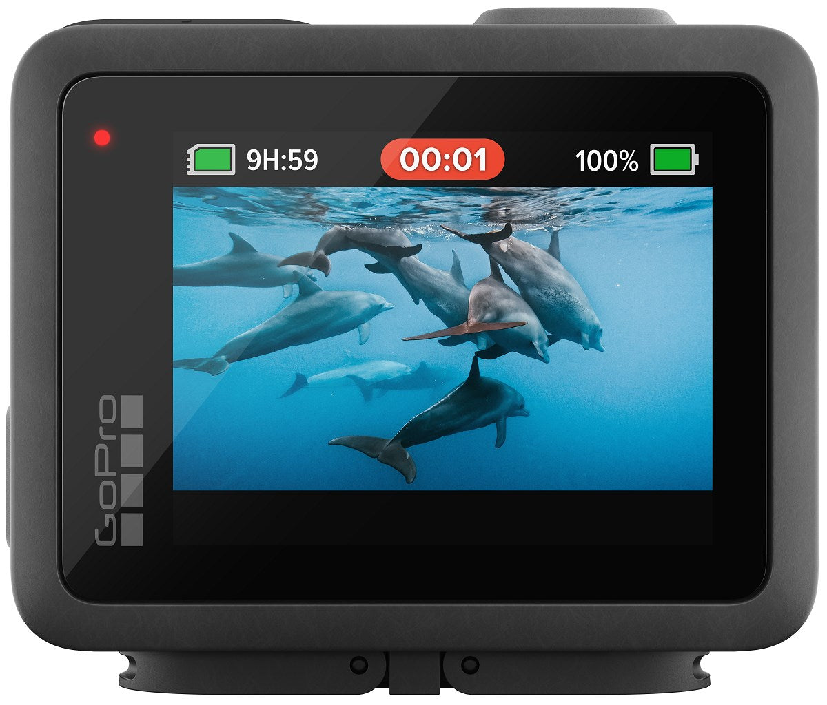 GoPro HERO Action Cam - 4K, 2.7K, Full HD - Image Stabilization - Bluetooth - Waterproof (CHDHF-131-EU)