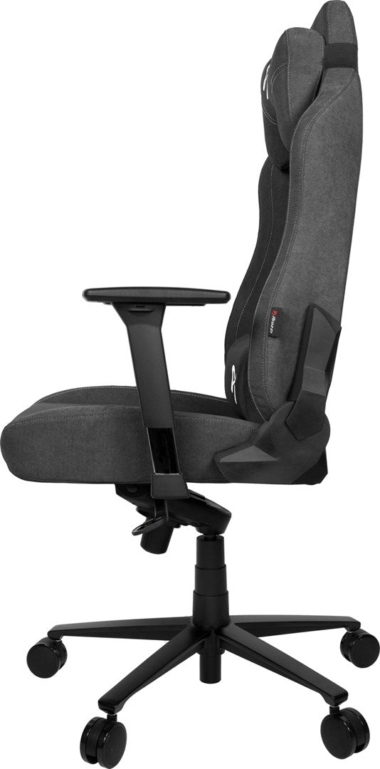 Gaming chair fabric upholstery Arozzi Grey