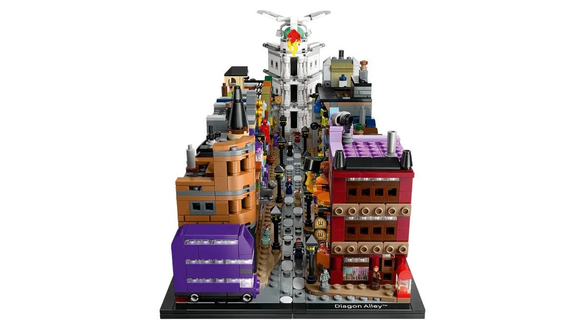 LEGO HARRY POTTER 76444 Diagon Alley Display Model