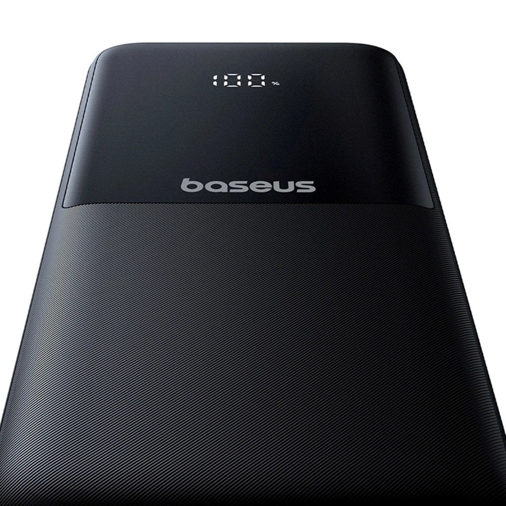 Baseus Lipow Powerbank 10000 mAh 22.5W Black with Display 201601