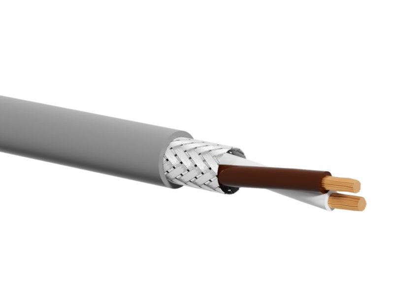 ALANTEC LiYCY Control Cable 2x0.75 PVC Eca 500 m Grey | KS-LIYCY-PV-02075-500