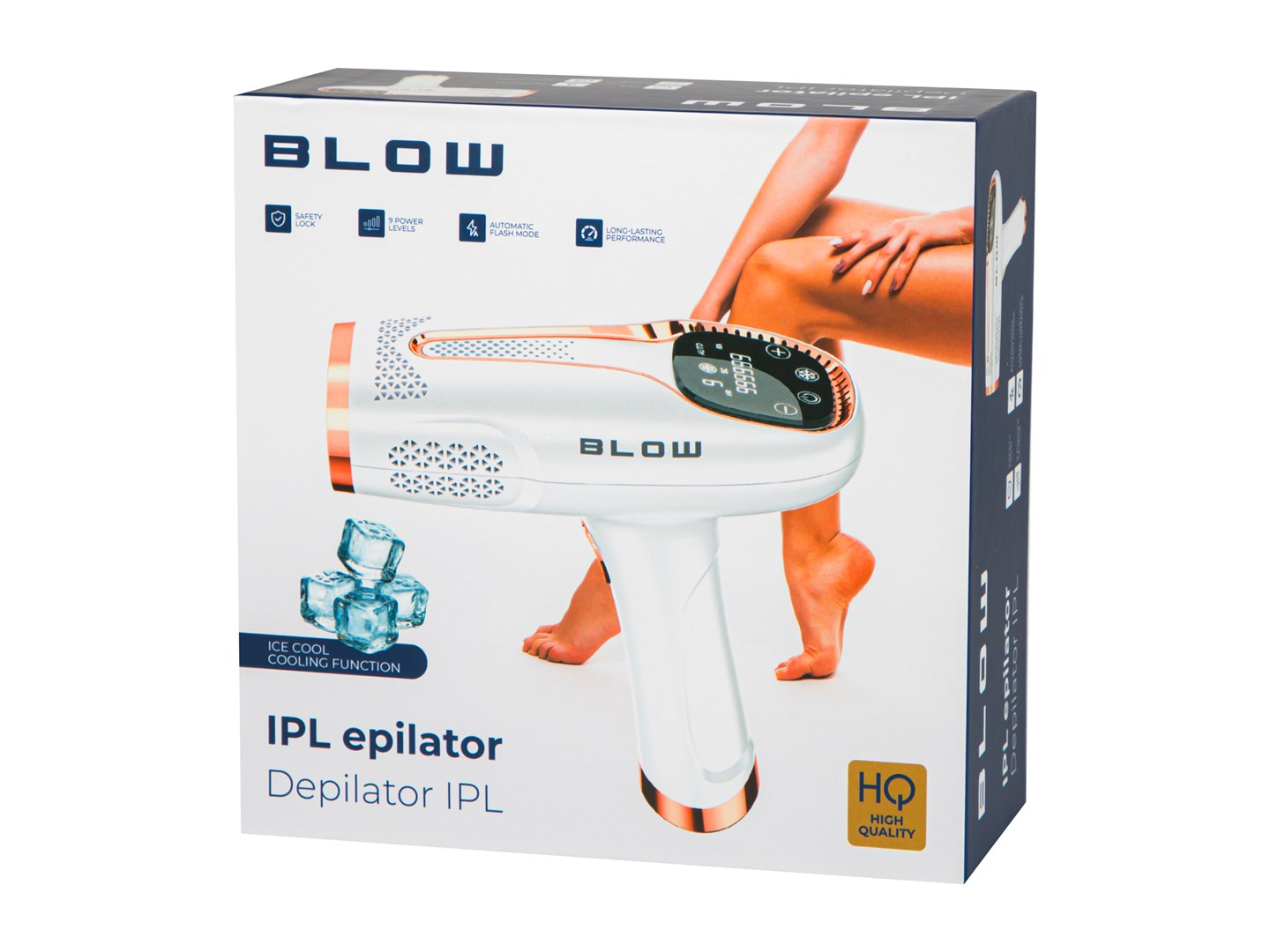 IPL BLOW Light Hair Removal Device - Painless Depilation