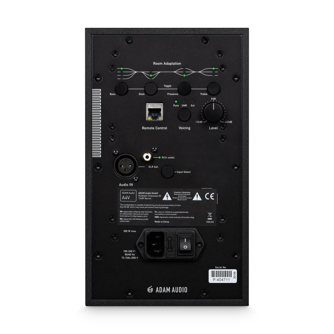 Adam A4V Black Speaker