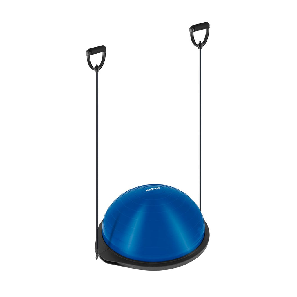 Półpiłka do balansowania  trener równowagi 46cm + pompka  REBEL ACTIVE