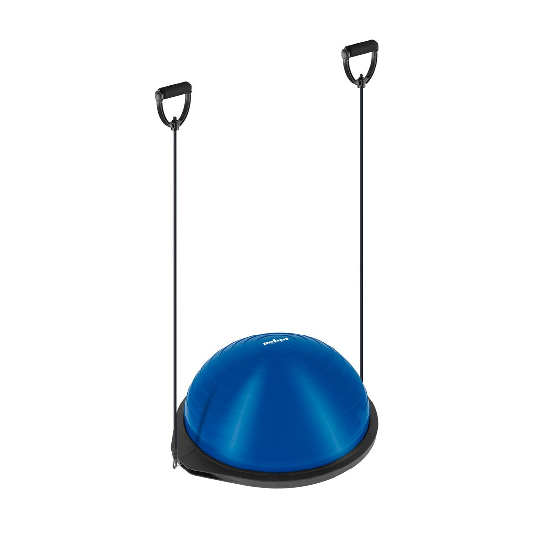 Półpiłka do balansowania  trener równowagi 46cm + pompka  REBEL ACTIVE