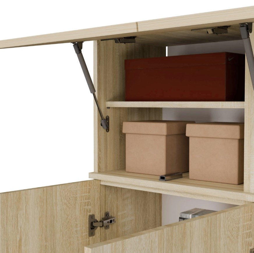 HAGA IV 2SZ2W Wardrobe – Sonoma Oak