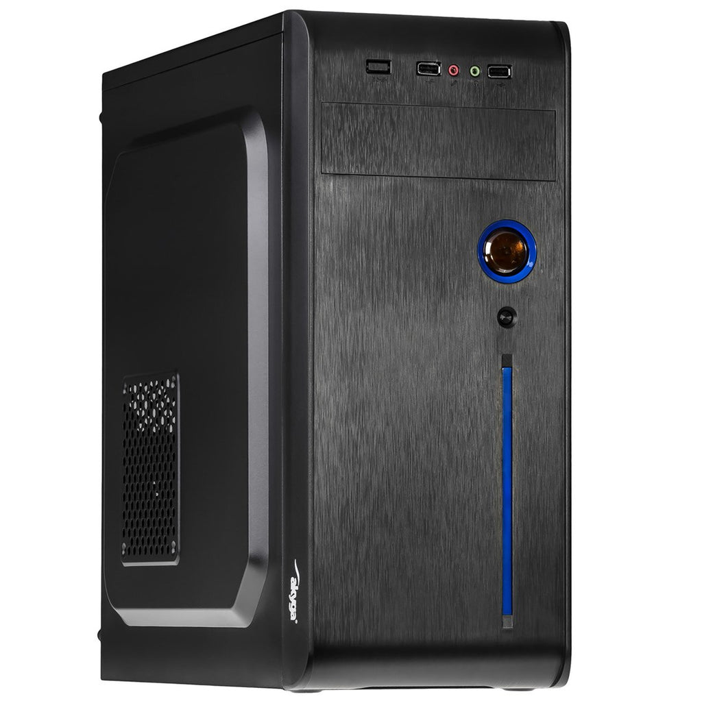 Akyga AK939BL Midi Tower Black Computer Case