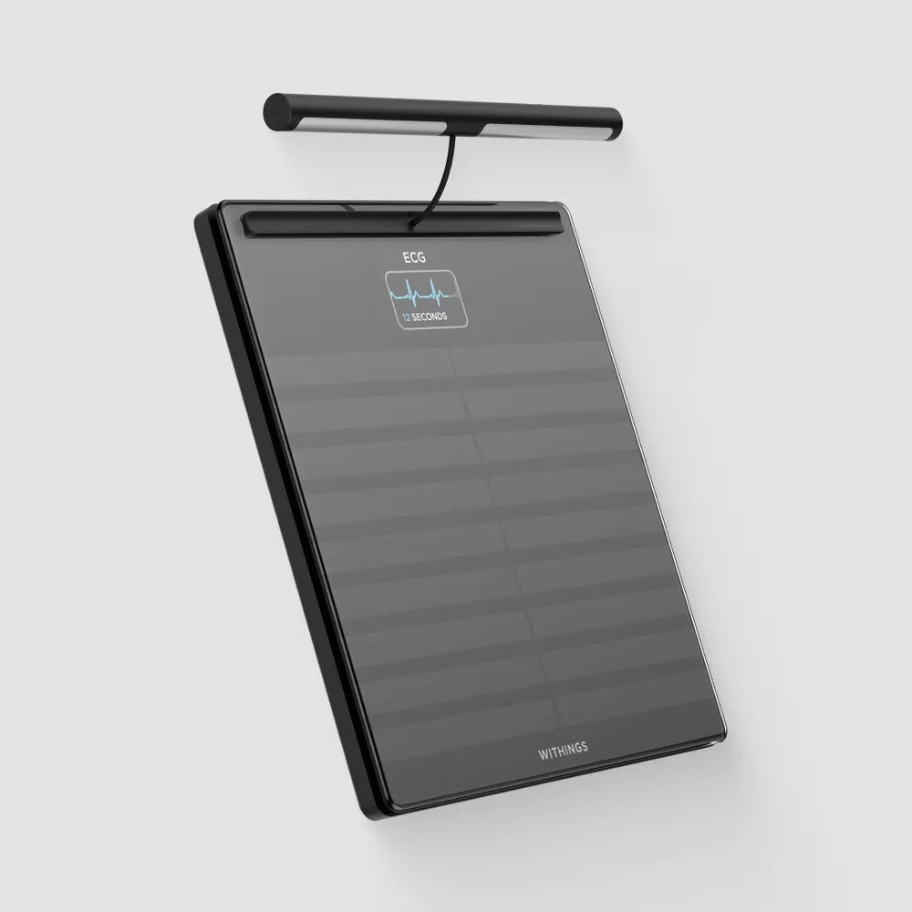 Withings Electronic Personal Scale 383 mm Height 55 mm Width 458 mm Length WBS08-Black-All-Inter