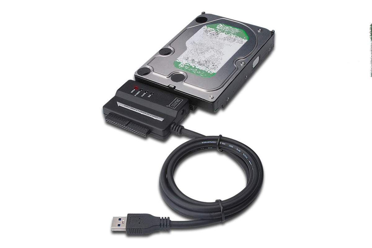 DIGITUS HDD-Adapterkabel USB3.0   -> SATAII + 3.5  IDE
