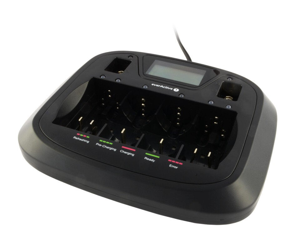 everActive NC-900U Charger Professional 8 Channel Universal