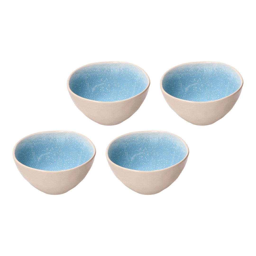 Rose&Tulipani CONCERTO FUSE AZZURRO Set of 4 Medium Bowls 15 cm | Model U20081124U00-Z