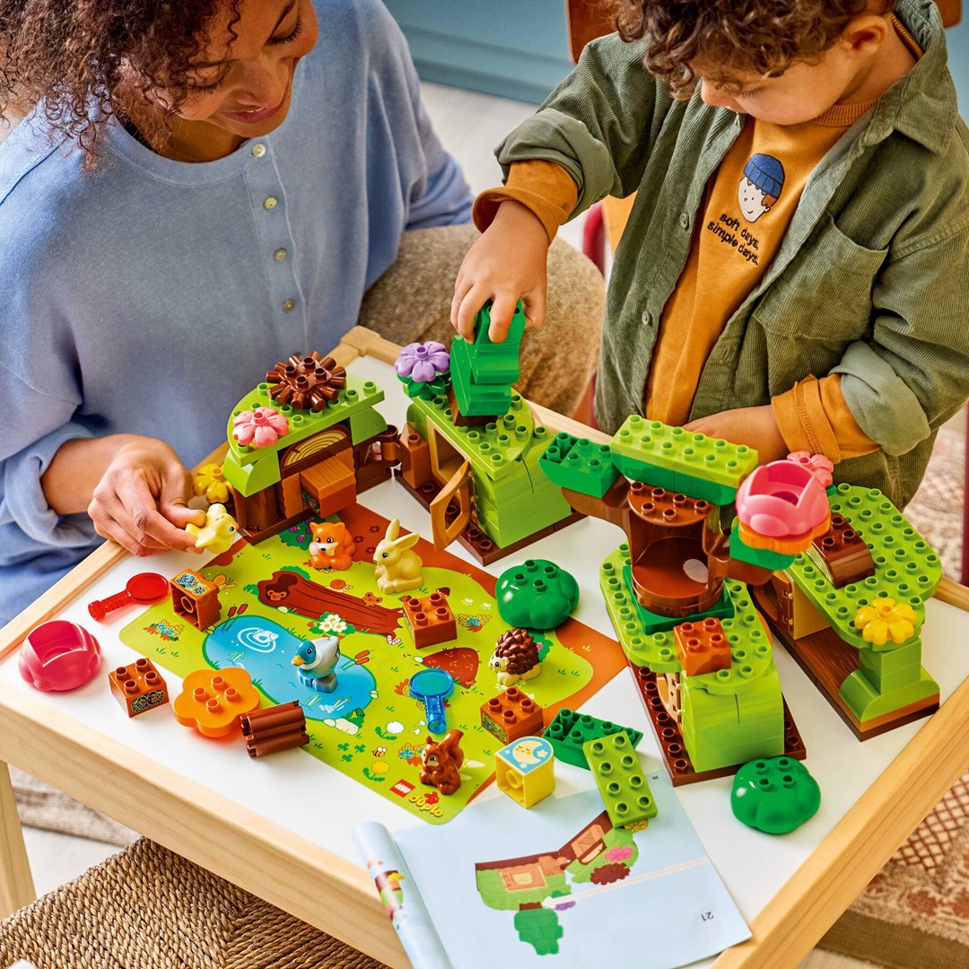 LEGO DUPLO Discovery Forest with Wild Animals 131 Pieces Model 10480
