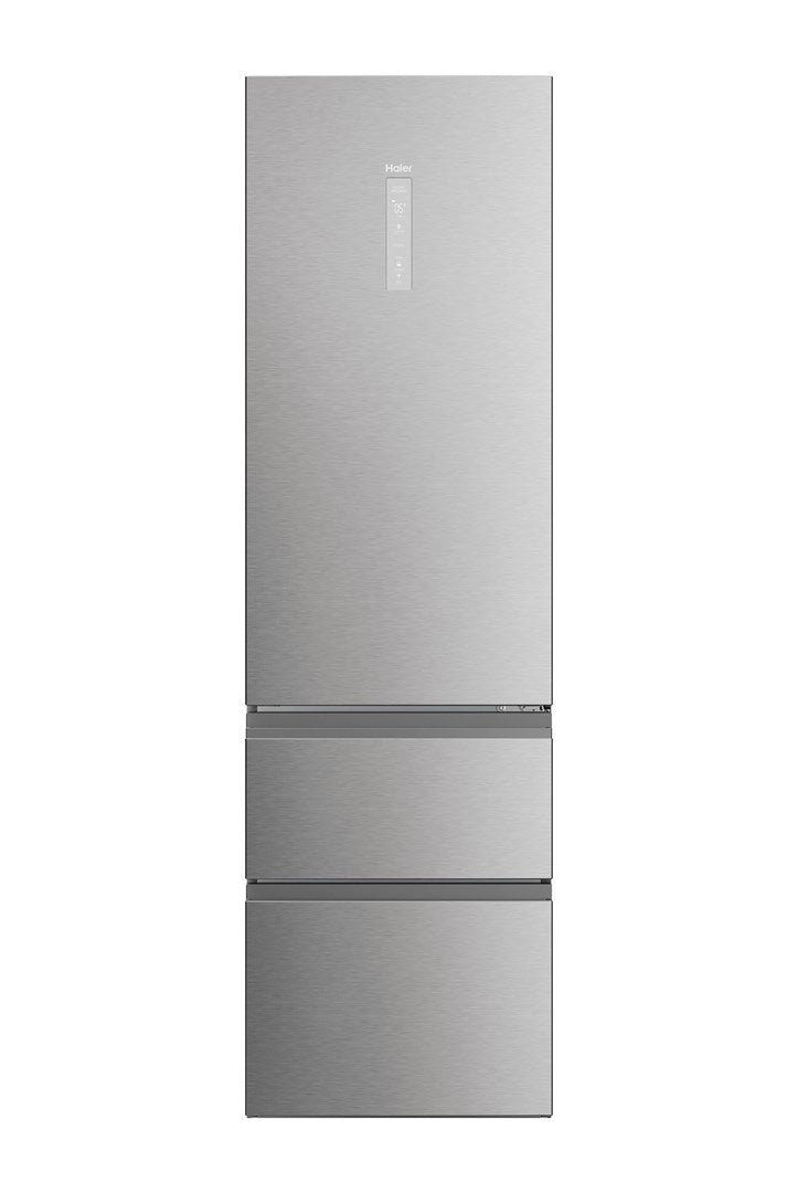 Haier HTW5620DNMG Combi Refrigerator 414 L Silver