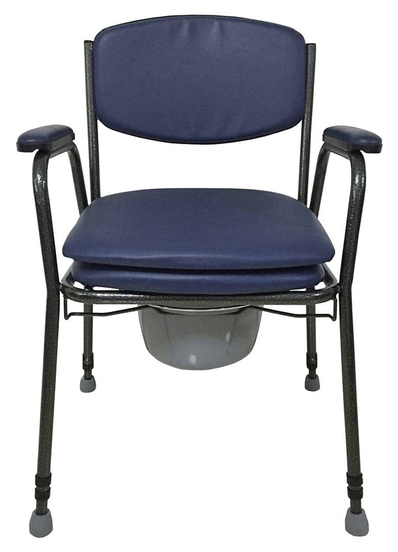 REHA FUND Adjustable Toilet Seat Steel Black Garnet 130 kg Model RF-840