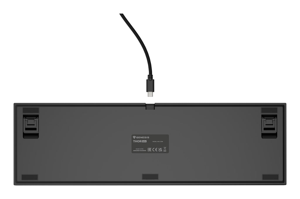 GENESIS THOR 404 USB QWERTY Black Keyboard