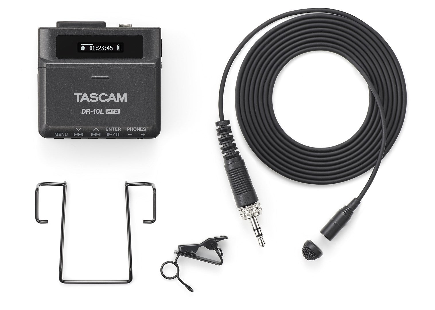 Tascam DR-10 L Pro Digital Recorder with Lavalier Microphone