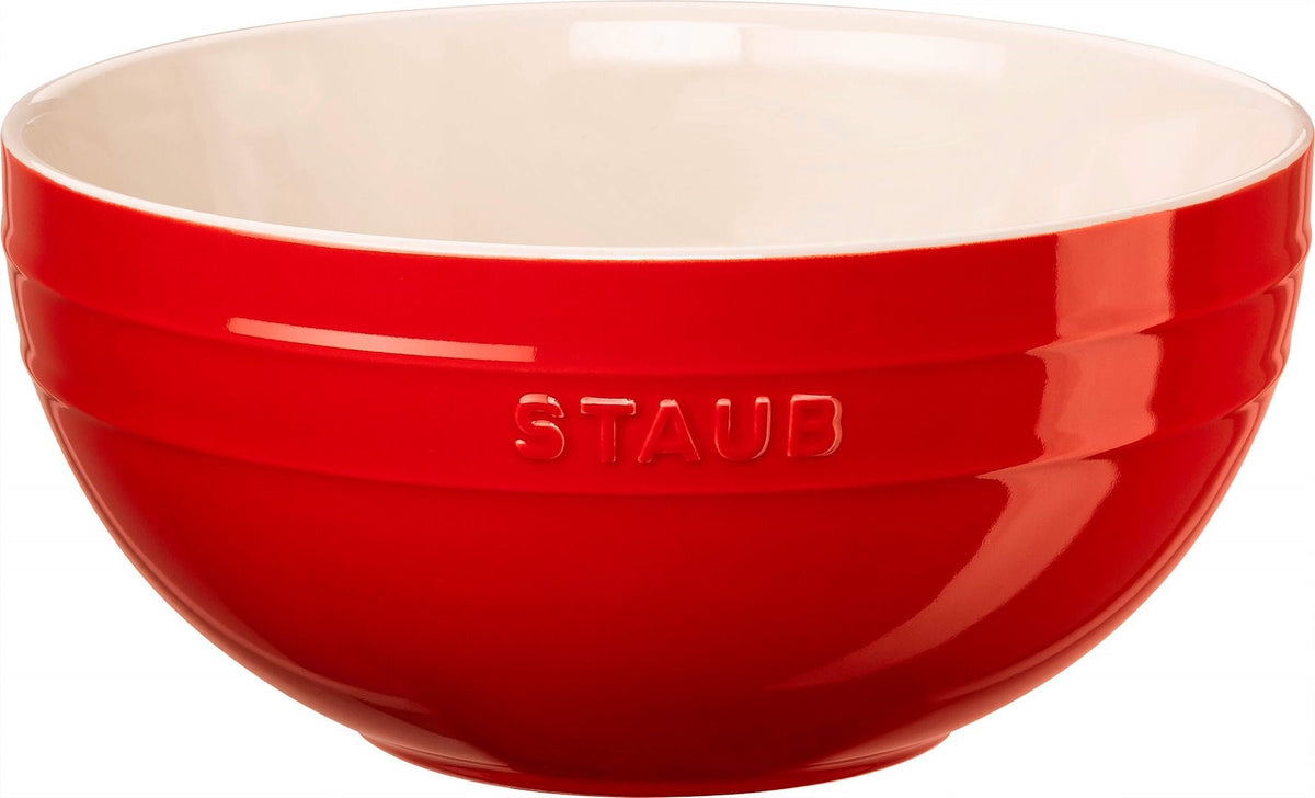 STAUB SERVING Round Bowl 24 cm Red | Model 1027980