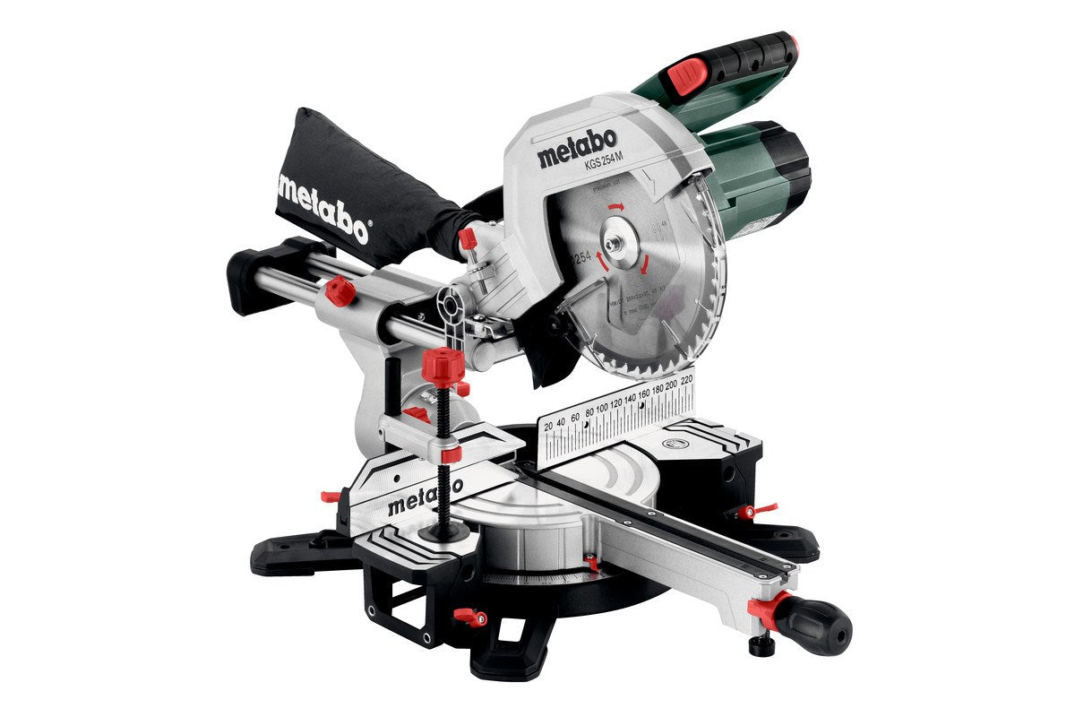 Metabo KGS 254 M Mitre Saw 1450 W 4500 RPM
