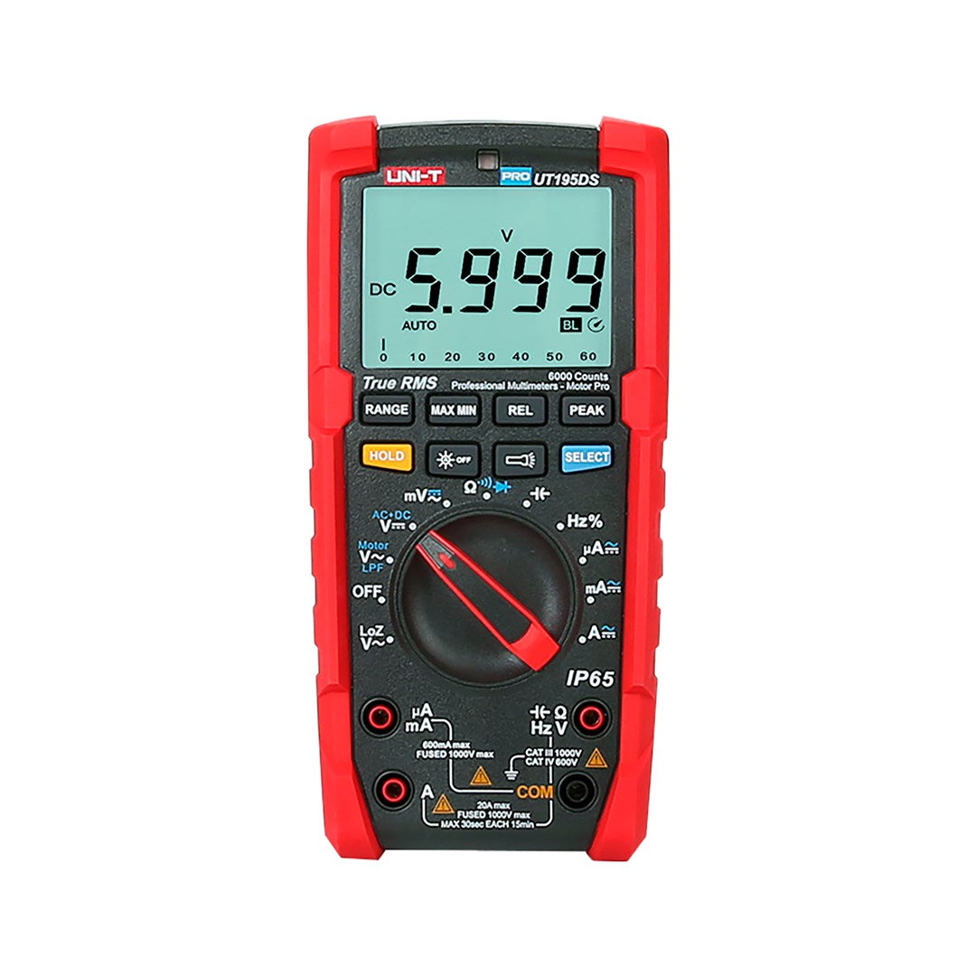 UNI-T Universal Meter PRO UT195M - 1020 g, 115 mm Width, 310 mm Length, 190 mm Height