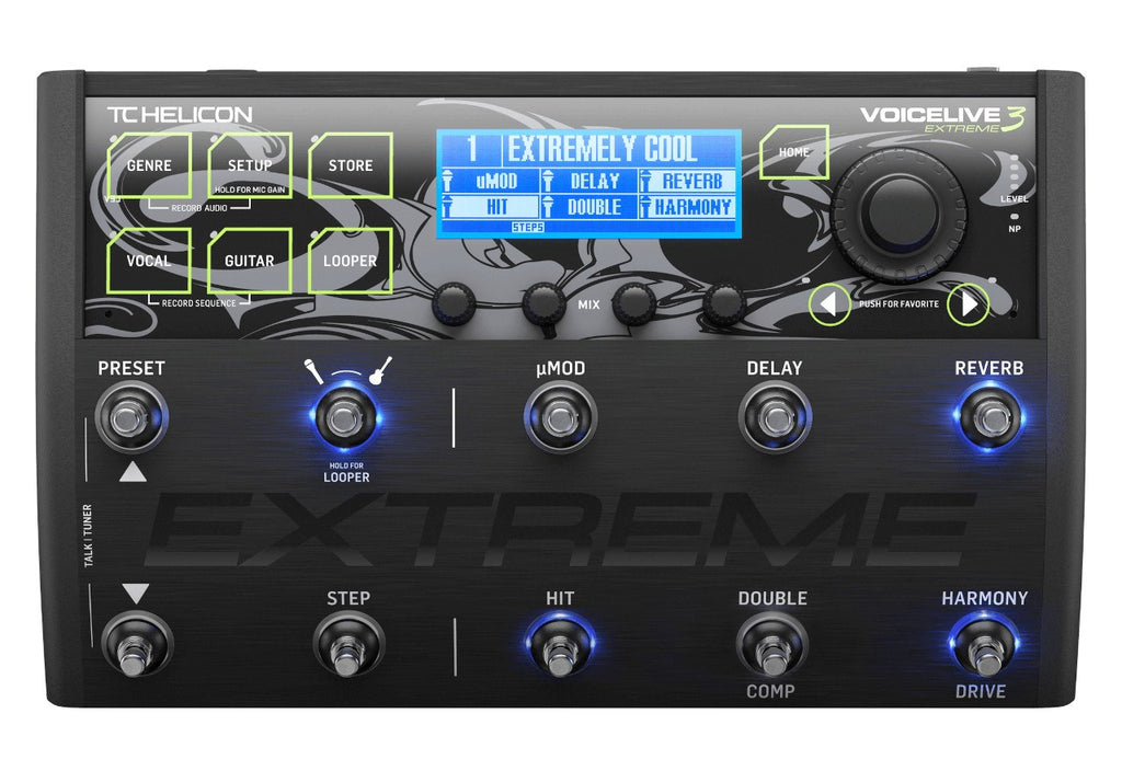 TC HELICON Guitar Effects 35000027 Voice Live 3 Extreme 3185 g Multi-Effect Processor