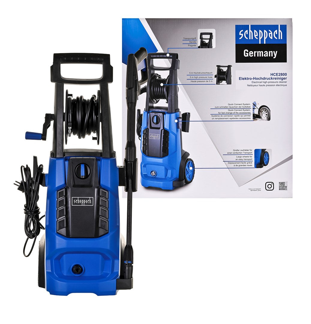Scheppach High-Pressure Cleaner HCE2800 2400W 180 Bar