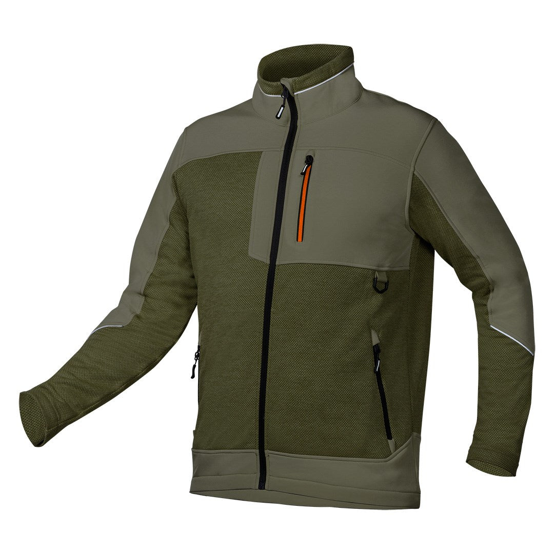 NEO TOOLS Softshell Hoodie Green XXL 794 g 650 mm x 450 mm x 40 mm Model 81-517-XXL