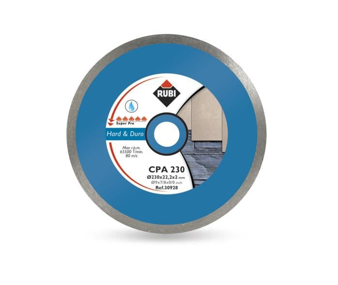RUBI Diamond Blade 250 mm 25.4 mm Arbor 30929
