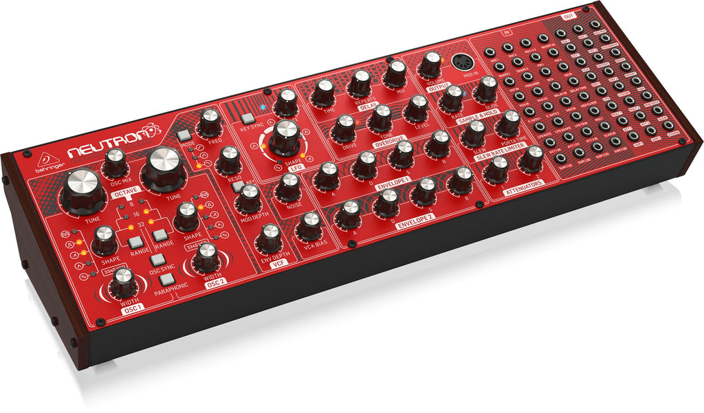 Behringer NEUTRON Semi-Modular Analog Synthesizer Red