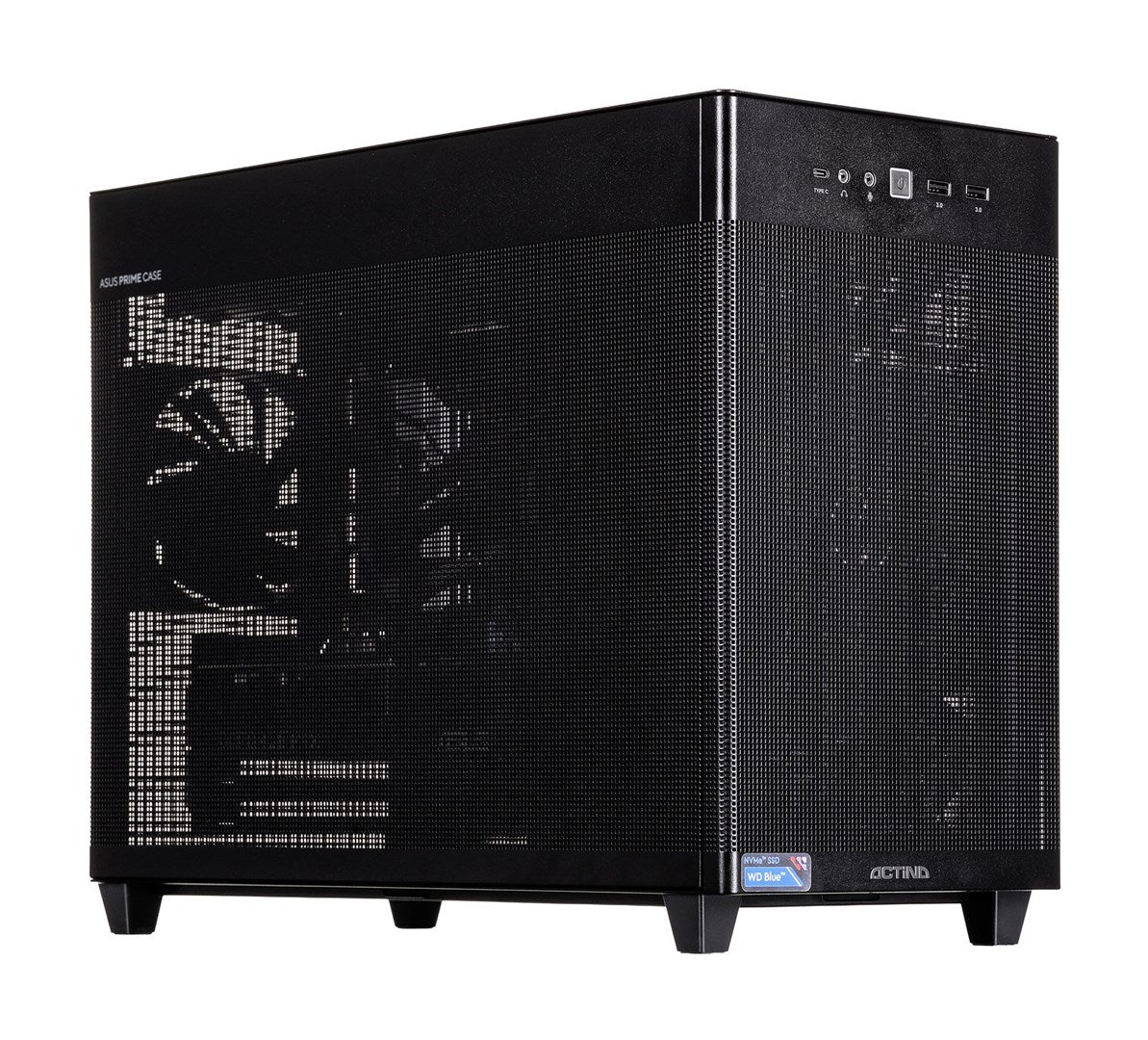 Actina PC AMD Ryzen™ 5 5600GT 16GB DDR4 512GB SSD Mini Tower Black
