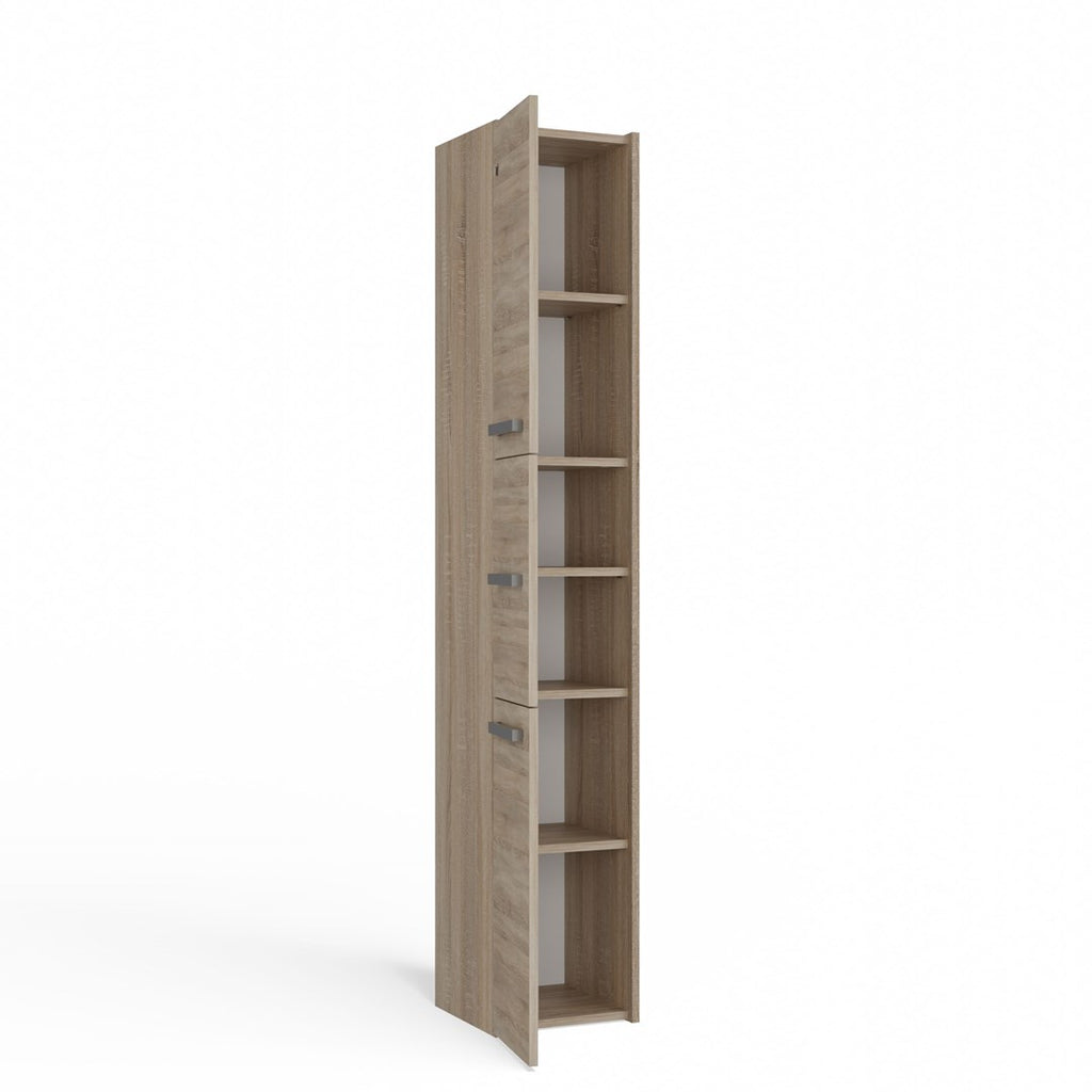 Topeshop S33 SONOMA Bathroom Storage Cabinet Oak