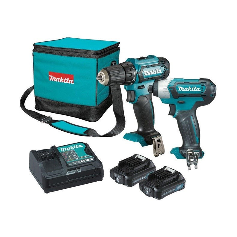 MAKITA Tool Set 12V MAX 4640 g 305 mm x 305 mm x 290 mm Model CLX224A