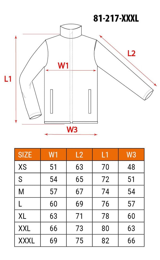 NEO TOOLS Jacket XXXL Cotton 210 g/m² TOP-81-217-XXXL