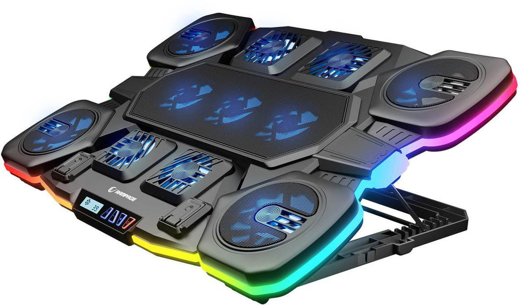 RAMPAGE GAMING GLACIER LAPTOP COOLING STAND black