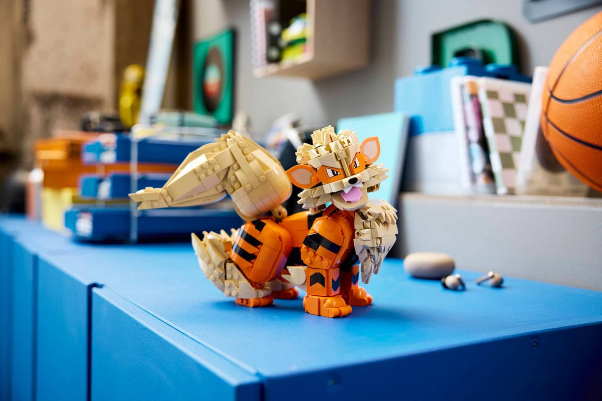 LEGO POKÉMON Arcanine Building Set, 1190 Elements, Model 72160