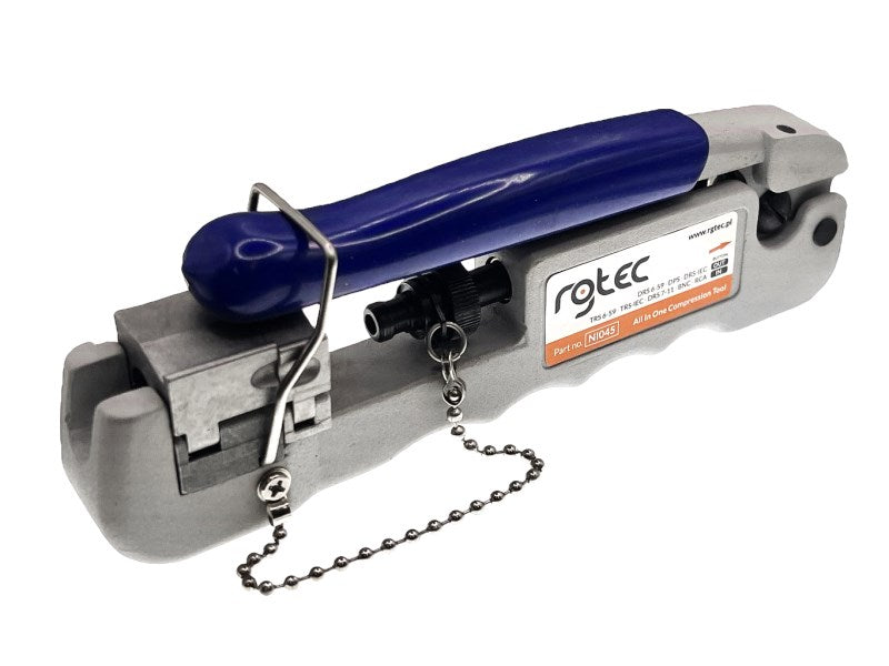 ALANTEC Universal Crimping Tool for TRS, DRS, RCA, BNC Connectors | Model NI045
