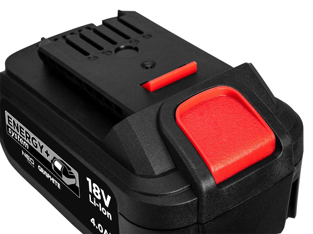 GRAPHITE Energy+ Set 2x 4Ah Batteries with Dual Charger 18V T 58GE134