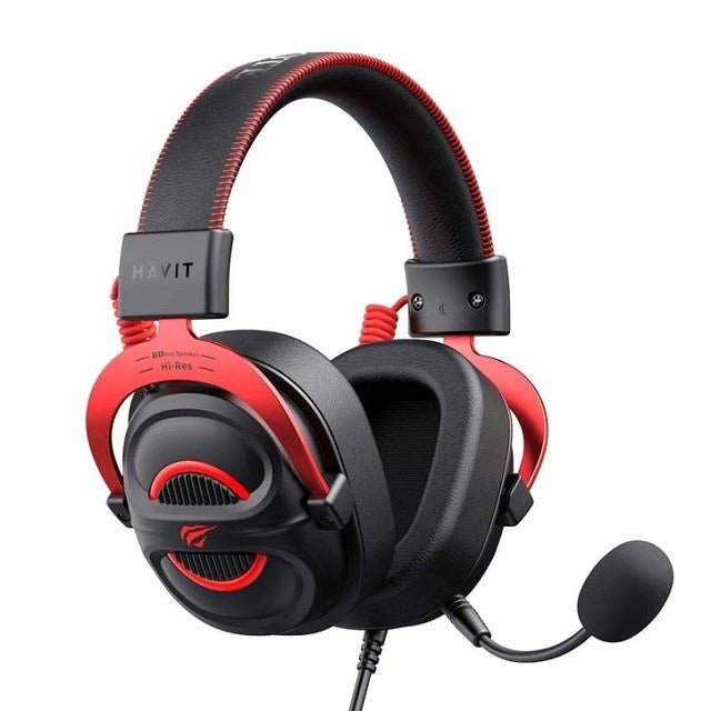 Havit H2002E Pro Headset Wired Gaming Black Red