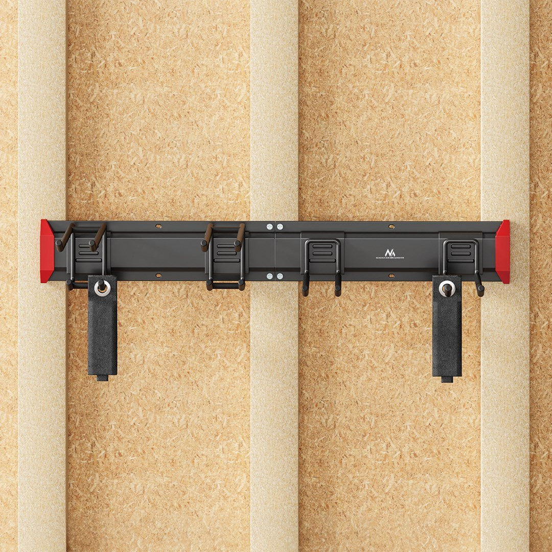 Maclean Wall-Mounted Tool Organizer  steel  max. load 136 kg  width 816 mm  MC-178