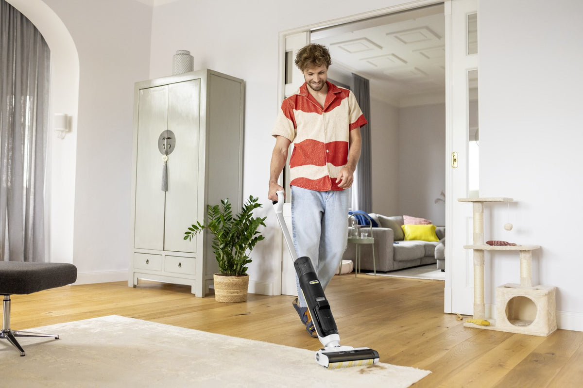 KARCHER FCV 3 Extra+ Electric Mop with Vacuum Function - 1.056-126.0